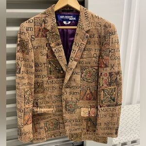 Rare 2004 Junya Watanabe Tapestry Blazer